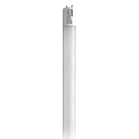 SATCO 17W T8 LED 4 ft. 35K G13 Base 50K Hours 2100L Type B BBP 1 or 2 Ended S39905